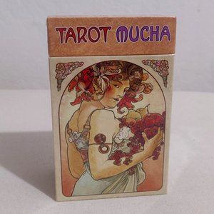 NIB Tarot Mucha Deck by Lo Scarabeo